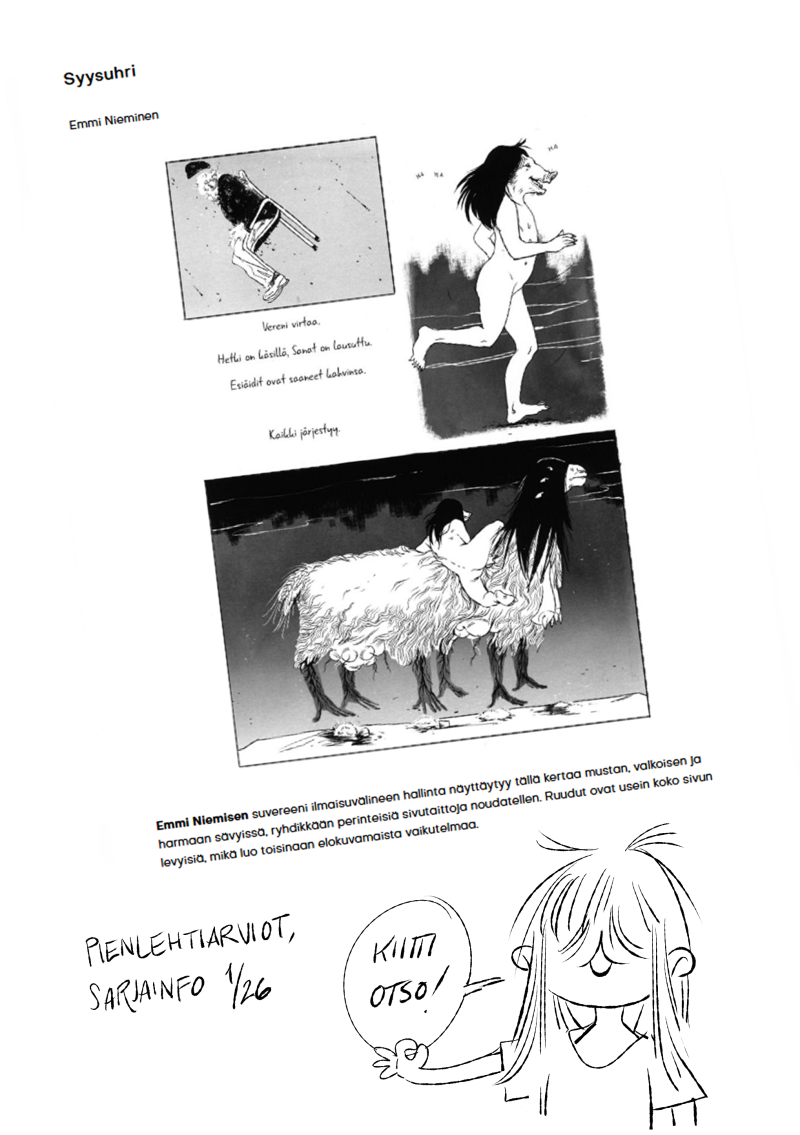 Syysuhri Sarjainfossa / Rites of Autumn review in Sarjainfo
